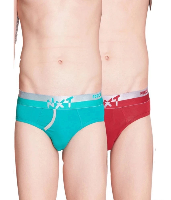 Force NXT Pack of 2 Cotton Mens Briefs ( Multicolor ) - None