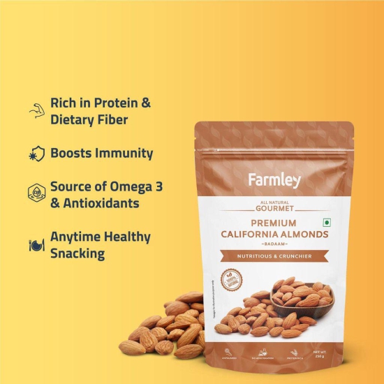 Farmley Premium Almonds 250g