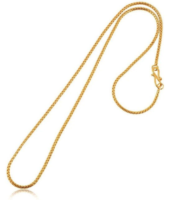 AanyaCentric Combo of 2 Gold Plated 22inches Long Fashion Chain - None