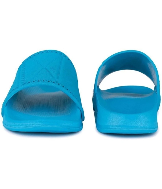 Bersache Blue Mens Slide Flip Flop - None