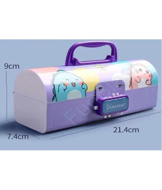 Pencil Box – Suitcase Style Password Lock Pencil Case, Multi-Layer Pen & Pencil Box for Kids, Boys, Girls, Stationary