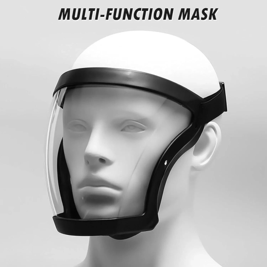 Full Face Anti-Fog Transparent Face Mask-Free Size