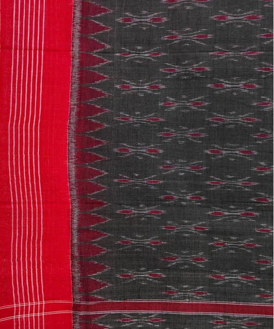 Olive Sambalpuri Handwoven Cotton Dupatta