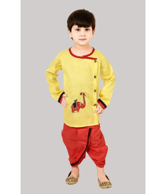 BOYS DHOTI KURTA SET - None