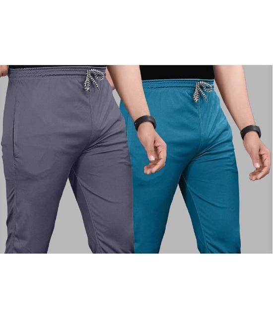 Gazal Fashions - Multicolor Polyester Mens Joggers ( Pack of 2 ) - None