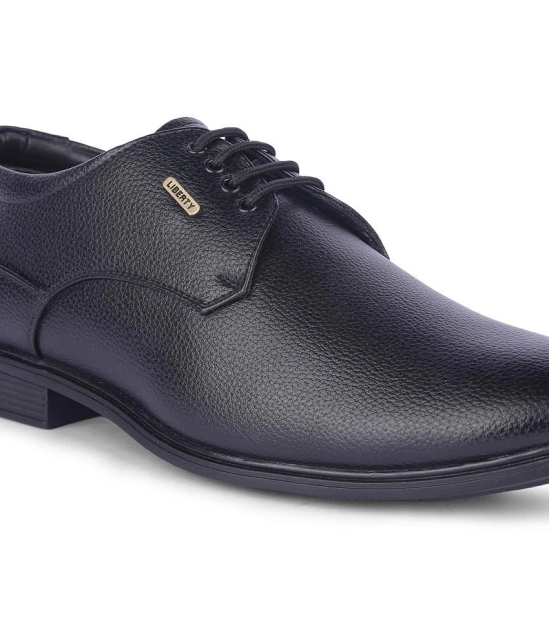 Liberty Black Mens Derby Formal Shoes - None