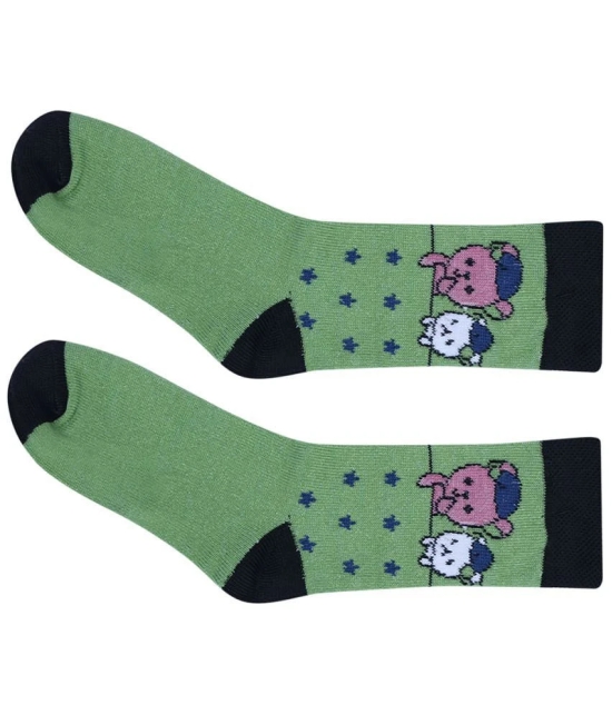 Dollar Multicolor Cotton Blend Boys Ankle Length Socks ( Pack of 5 ) - 2-3 years