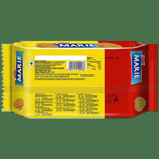 Parle Marie Biscuits, 250 G Pouch