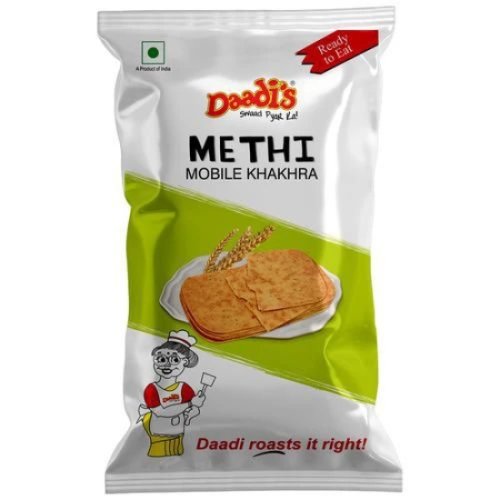 Daadis Methi Mob Khakra, 50 Gm