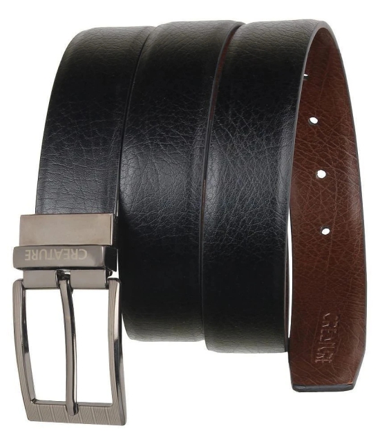 Creature - Black PU Mens Formal Belt ( Pack of 1 ) - None