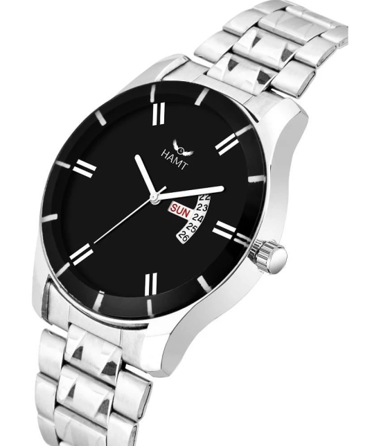 HAMT Silver Stainless Steel Analog Mens Watch