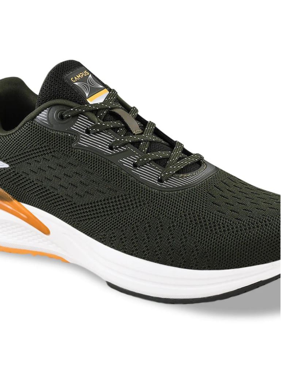 Campus Alex Olive Mustard Mens Running Shoes