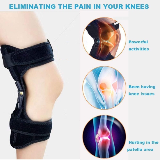 Spring Knee Booster Power Knee Support Power-leg Knee Joint Support Pads