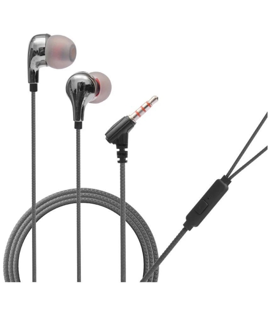 Vippo Classic VHB-1 Hi-Fi Thunder 3.5 mm Wired Earphone In Ear Comfortable In Ear Fit Silver