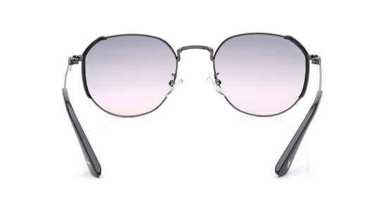 Purple Geometric Sunglasses for Women