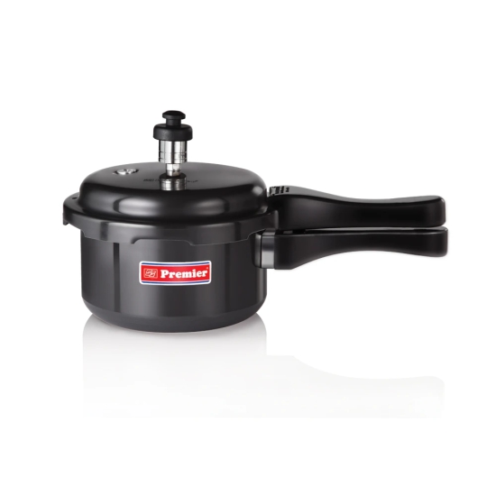 Premier Cucina Trendy Black Induction Bottom Pressure Cooker - 5 Ltr