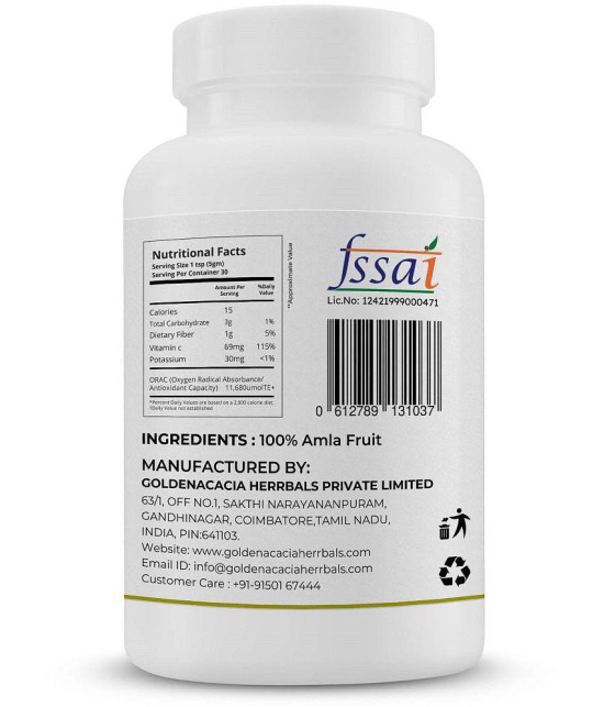 GOLDENACACIA HERRBALS - Powder No Artificial Color Special Supplement ( Pack of 1 )