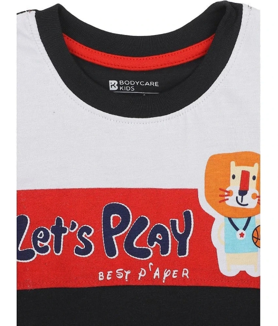 Bodycare Multicolor Cotton Blend Boys T-Shirt ( Pack of 1 ) - None