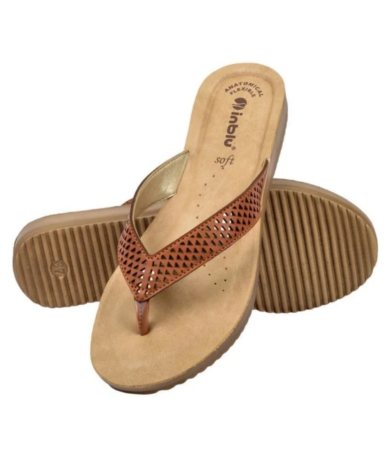 Inblu Tan Slippers - None