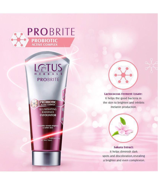 Lotus Herbals Probrite Radiance Exfoliator 100g