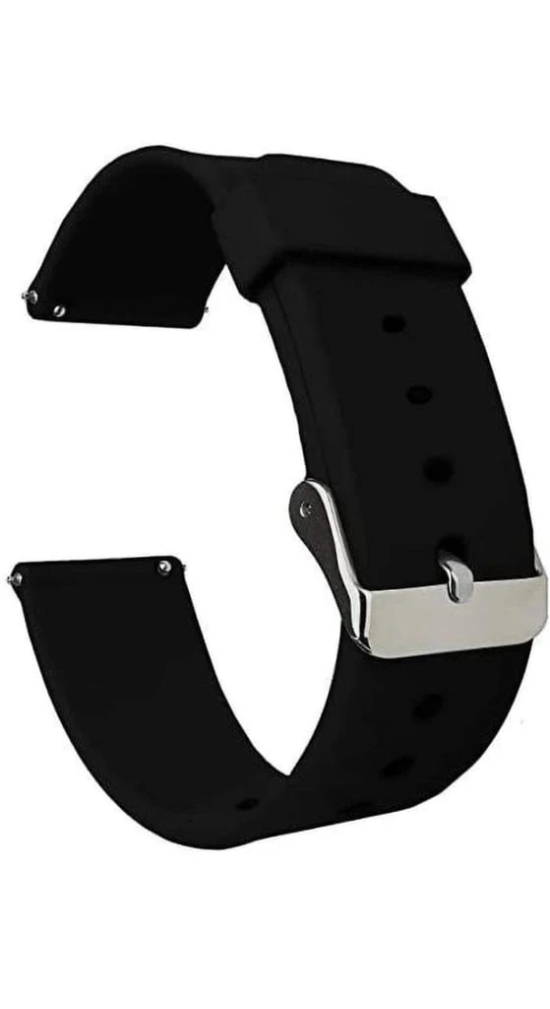 Exelent 22mm Smart Watch Straps/Smart Watch Band Compatible for Realme Watch S/Realme S Pro (Black)