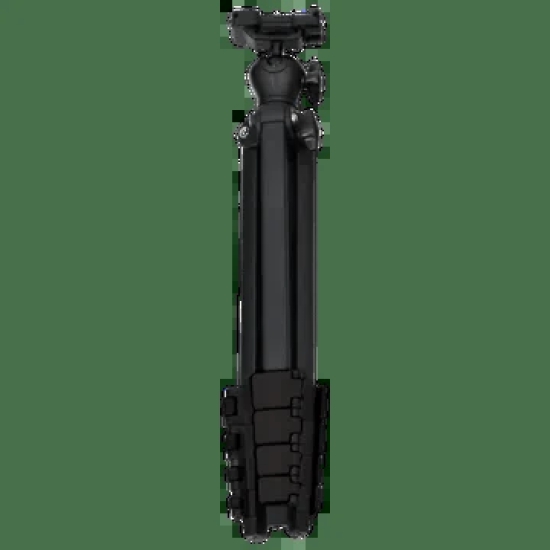 Croma 148cm Adjustable Tripod for Mobile and Camera (360 Degree Rotatable, Black)