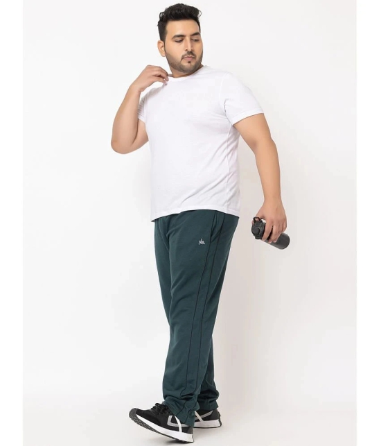 YHA Green Fleece Mens Trackpants ( Pack of 1 ) - None