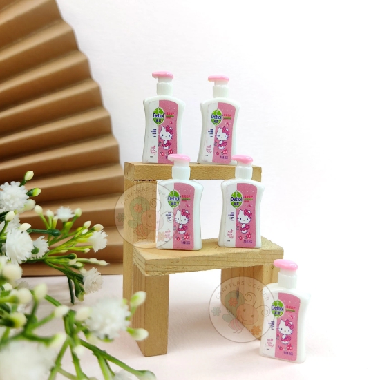 Miniature Dettol Liquid Hand Wash Bottles