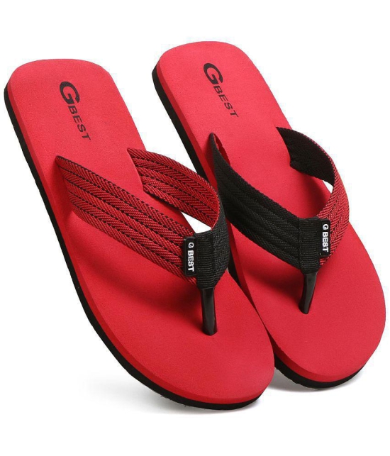 GBest Multicolor Mens Thong Flip Flop - None