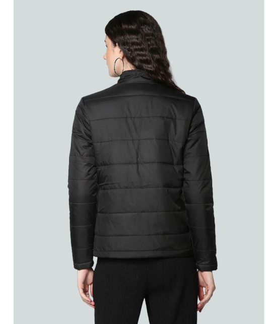 PPTHEFASHIONHUB - Polyester Black Puffer Pack of 1 - None