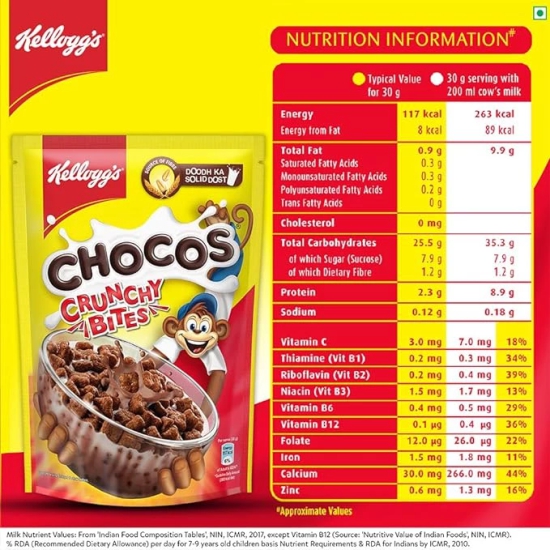 Kellogg's Chocos-Crunchy Bites, 390 G