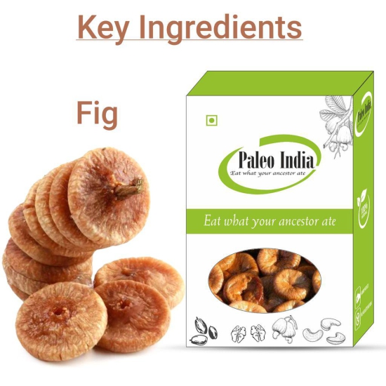 Paleo India 200gm Dried Fig| Anjeer| Figs