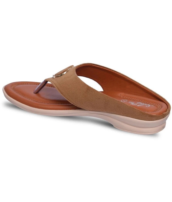 Paragon Tan Floater Sandals - None