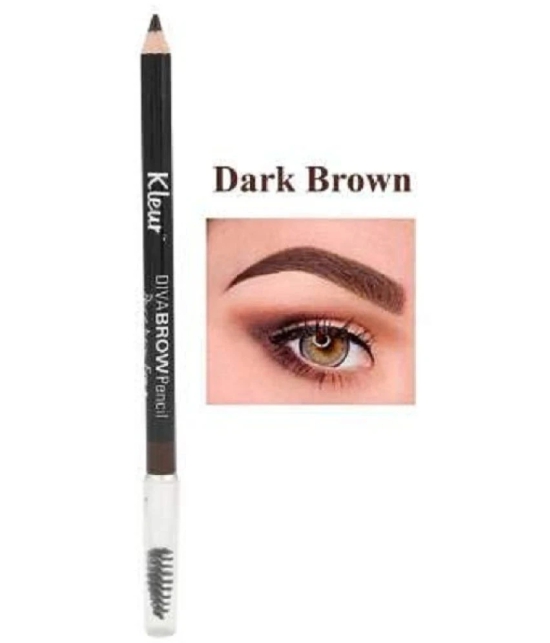 Kleur Black & brown eyebrow Brow Pencil Black 2 g