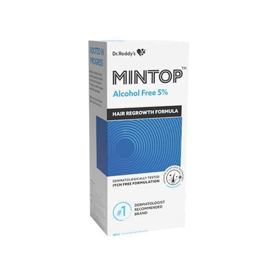 Mintop Alcohol Free 5% Solution 60ml New