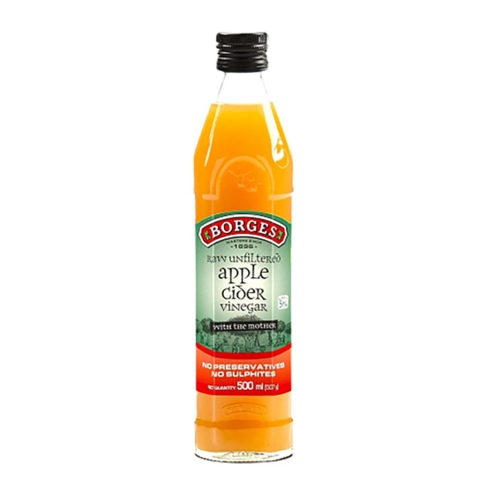 Borges En Org Apple Cider Vinegar, 500 Ml