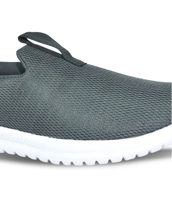 Ajanta Grey Mens Slip-on Shoes - None