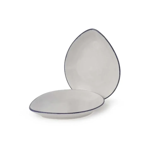 Pebble Side Plate | Set of 2 Grey