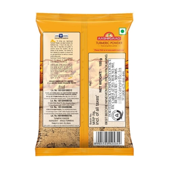 Aashirvaad Turmeric Powder 100g