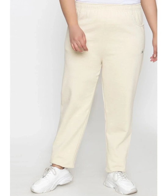 YHA - Beige Fleece Womens Running Trackpants ( Pack of 1 ) - None