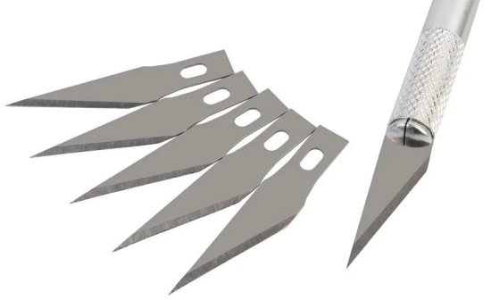 YUTIRITI - Metal Interchangable Blades (Pack of 1)