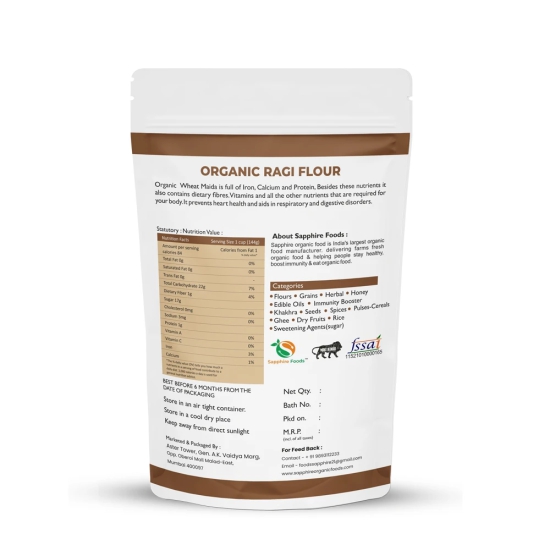 Organic Ragi Flour-250gm