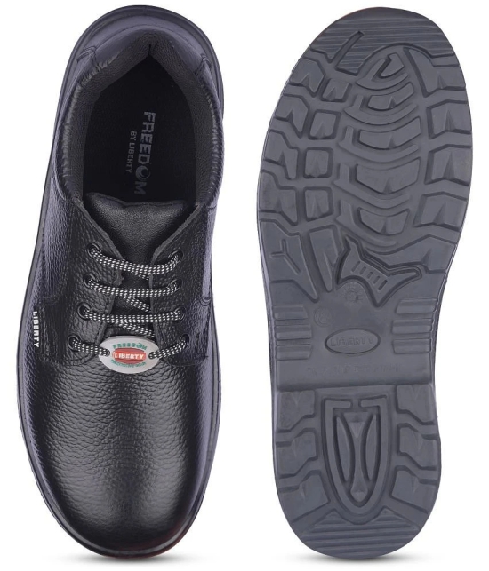 Liberty Derby Black Safety Shoes - 9