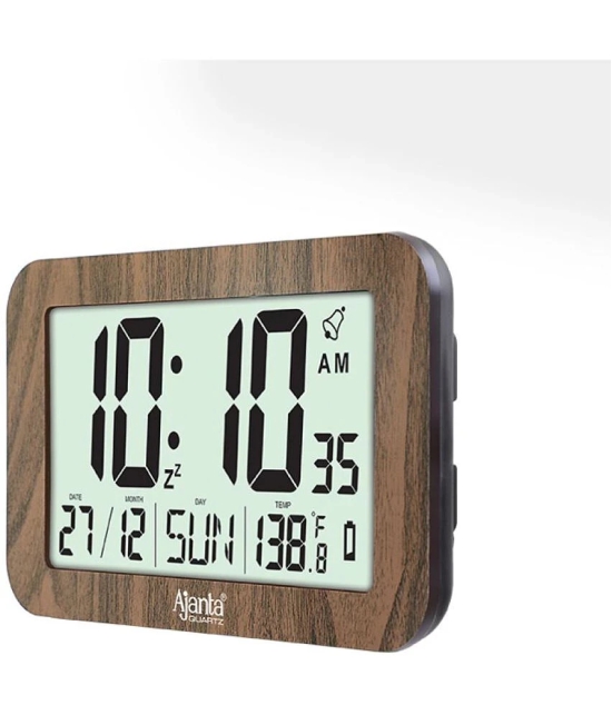 Ajanta Circular Digital Wall Clock