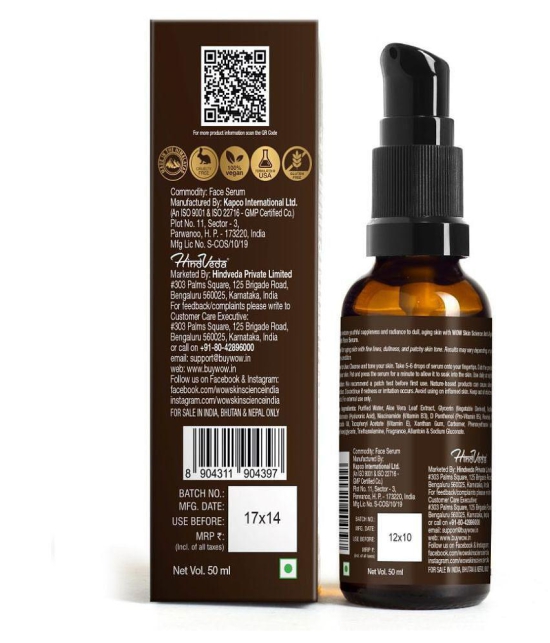 WOW Skin Science Anti Aging Night Face Serum - 50mL