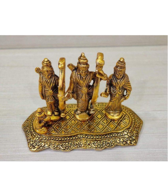Green Tales - Brass Ram Darbar Idol ( 17 cm )