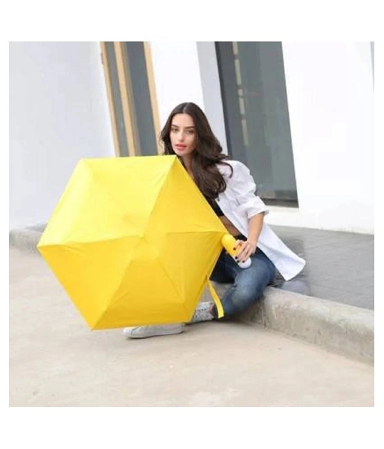 SHARUJA Ultra Lights and Small Capsule Umbrella with Cute Capsule Case Waterproo Multi Umbrella - Multi