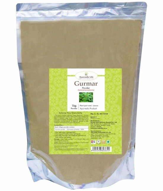 Ayurvedic Life Gurmar Powder 1 kg Pack Of 1