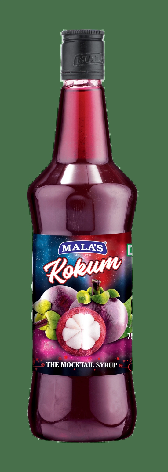 Malas Kokum Cordial Syrup 750 ml for Mocktail & Cocktail