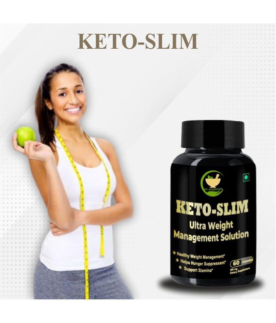 FIJ AYURVEDA Keto Slim Capsule for Weight Loss and Fat Loss (Pack of 2)